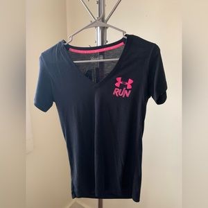 Under Armour breast, cancer awareness shirt